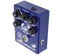 Yctze Pedal Compresor de bajo: Efecto de Punto de Presión, Diseño True Bypass, Carcasa de Aleación de Aluminio Resistente CP45 para un Rendimiento Mejorado