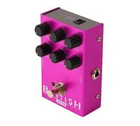 Yctze Pedal de Accionamiento de Efectos de Guitarra eléctrica: Distorsión Compacta y Efector de Simulación de Sobredrive para un Sonido Elegante y Fácil Uso (AN 31 Púrpura)