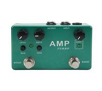 Yctze Pedal de Efecto de Impulso de Sobremarcha Multifuncional con Verdadero Bypass - Pedal de Guitarra de Metal para Control de Sonido Versátil