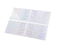 Yctze Pegatinas Corporales Temporales de Anime, Pegatinas de Cosplay de Diseño Realista a Prueba de Sudor, de Vacaciones en la Playa para Festivales de Música, Juego de 4 Hojas de (WS LS 053)