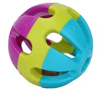 Yctze Pelota de Juguete Interactiva para Gatos con Campana, No Tóxica, Divertida Pelota Sonajero para Perseguir y Saltar, Suministros Atractivos para Mascotas para Gatos