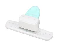 Yctze Perforadora de 3 Orificios, Espaciado Ajustable entre Orificios Perforadora de 19 Mm, Herramienta de Capacidad de Perforación de 8 Hojas con Base Extraíble y Contenedor de Recolección de