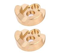 Yctze Peso de Latón para Coches RC: Contrapesos Mecanizados por CNC para Mayor Estabilidad y Rendimiento, Incluye 2 Pesos