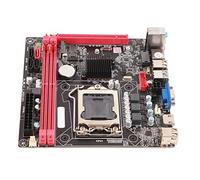 Yctze Placa Base de Escritorio ATX, LGA 1155, Memoria PCIe 16X DDR3, Puerto VGA HD, Alimentación Multifásica, SATA3.0, Interfaz WiFi, Red de 100 M Reemplazo de PC