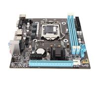Yctze Placa Base Gaming H81 Micro ATX para Constructores de Pc Lga 1150 4ª 5ª Generación Ranuras de Memoria Ddr3 Doble Ranura Pcie M.2 Nvme Ngff Sata 6gb & S Construcción