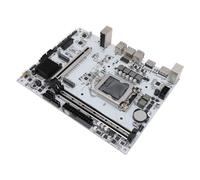 Yctze Placa Base para Minería H410M DH LGA1200 DDR4 ATX con Condensadores para CPU de 10.ª Generación y Compatibilidad con M.2 NVMe