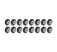 Yctze Polea POM de Rueda de Impresora 3D de 48 Piezas, Espaciador Excéntrico de 16 Piezas, Columna Redonda de 16 con Diseño Silencioso y de Baja Fricción, Ideal para Reemplazo de Rodillos de (polea