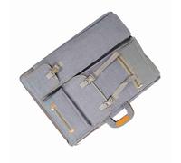 Yctze Portafolio Canva Multifunción Bolsa Grande Bolsa para Tablero de Dibujo Suministro de Almacenamiento para Dibujo Artistas (Grey)