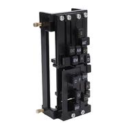 Yctze Presionador de Acordes de Guitarra Portátil para Principiantes Guitarra Acústica Dominio Fluido Transición Acordes Reproducción Un Toque Construcción Abs Ligera Compacta