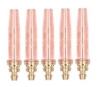 Yctze Puntas de Corte Profesionales para Boquillas de Soldadura de Gas, Consumibles de Latón y Cobre de Alto Rendimiento, G03-4#, 5 uds. (G03-6#)