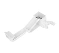 Yctze Rallador Manual de Queso, Cortador de Verduras de Acero Inoxidable, Diseño Ergonómico de Manivela para Rallar Fácilmente, para Queso, Patatas y Más (WHITE)