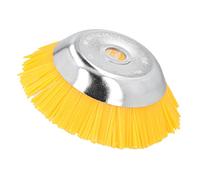 Yctze Recortadora de Cepillo de Rueda de Nylon de 25 Mm - Cabezal de Alambre de Alambre de Acero de Alta Dureza y Manganeso para Malestar para el Jardín y Mantenimiento del Césped