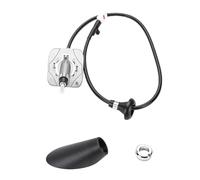 Yctze Reemplazo de Base de Antena para 1500 2500 3500 2014 2020 con Construcción de Metal de Caucho Apto para OEM 5064395AF 5064394AG 5064395AE 5064394AH 926 833