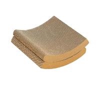 Yctze Reemplazo de Rayado de Rayado de Gato en Forma de Luna Corrugado Fácil Instalación de Tablero de Rastreo Multifuncional