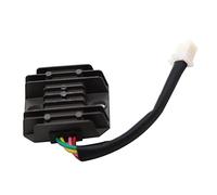 Yctze Regulador de Voltaje de 12V Rectificador 4 Cables para el Motor Gy6 Compatible con Gy6 125 ATV Dirt Bike Go Kart Scooter con Conector de 4 Pines con Conector