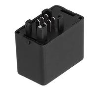 Yctze Relé de de Motocicleta LED, 7 Pines, 12V, 5A, sin, Sonido Seguro, Compatible con Plug and Play