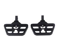 Yctze Reposapiés Anchos de Aluminio CNC Ajustables R18 2020-2022 - Reposapiés Delanteros Anodizados con Rotación de 360°, Diseño Antideslizante, Fácil Instalación y Pedales Ligeros (BLACK)