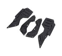 Yctze Reposapiés de Motocicleta, Plataforma Antideslizante de Aleación de Aluminio for NMAX155 V3