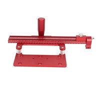 Yctze Riel de Sierra Universal de Aleación de Aluminio para Carpintería y Kit de Herramientas de Fácil Montaje