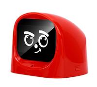 Yctze Robot de Escritorio IA de 2,01 Pulgadas para Conductores Coche y Trabajadores Oficina Alivia El Aburrimiento y El Estrés con Más 70 Expresiones Animadas Baterí Litio (Rojo)