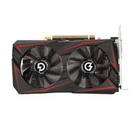 Yctze RX550 4GB GDDR5 Computadora PC Gaming Video Graphics Card, 128Bit PCI Express 2.0, DVI, HDMI, DisplayPort Interface, Dual Fan Cooling System, 6000MHz Video Memory