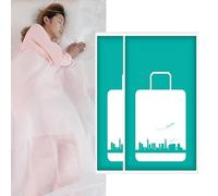 Yctze Sábana para Dormir de Hotel, Saco de Dormir de Viaje Desechable, Plegable y Liviano con Tela No Tejida Suave, para Hoteles, Albergues, Casas de Huéspedes