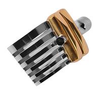 Yctze Saxofón de Boquilla de Acero Inoxidable de Liga y Diseño Liviano para una Fácil Instalación y Control de Sonido Superior (Voz alta)