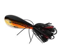 Yctze Señuelo Artificial con Forma de Cabeza de Serpiente, Cebo Suave con Anzuelo, Accesorio de Pesca, 55 Mm/0,2 Pulgadas, Plástico ABS, Señuelo Versa, Cebo de Pesca, Artificial, de Cabeza de (010#)
