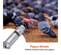 Yctze Silbato de Acero Inoxidable - Entrenador Portátil para Perros, Palomas y Pájaros, Herramienta de Entrenamiento de Comportamiento - Suministros para Mascotas/Perros/Ayuda para Entrenamiento y