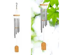 Yctze Simpatía Memorial de Viento con Tubos de Metal para la Tranquila Decoración del Hogar y el Jardín