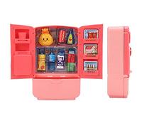 Yctze Simulación de Refrigerador Inteligente, Juego de Juguetes de Cocina de Doble Puerta para Niños, Juguete de Cocina, Nevera, Juguete, Juego de Juguetes de, de Nevera, de Pequeño Chef, de, de