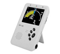 Yctze Sintonizador de Metrónomo 3-in Automático con Pantalla LCD para Guitarra, bajo, Ukelele y violín- Herramienta de Práctica Precisa de Ajuste y Ritmo