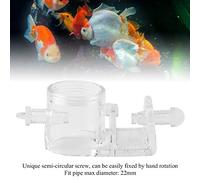 Yctze Soporte de Manguera de Rium Acrílico para Tuberías 22 Mm Diámetro con Diseño Fácil Instintiventes