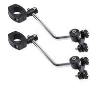 Yctze Soporte de Parabrisas de 22 Mm para Motocicleta, Reemplazo | 22 Mm Soporte de Manillar, Reemplaza Parabrisas y Givi, Construcción Duradera de ABS y Acero, Compatible con Tubo de 7/8