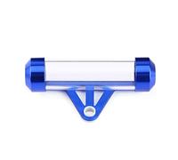 Yctze Soporte de tubo de impuestos de motocicleta Moto Moto Tubo de disco de impuestos seguro Marco de soporte cilíndrico Impermeable Universal(Azul)