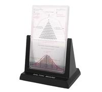 Yctze Tablero Galton Demostrador de Probabilidad, Demostradores de Distribución Normal, Demostradores de Cuentas de Metal 2800 con Diseño Estadístico, Ideal para Ayuda a la Enseñanza de Física y