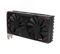 Yctze Tarjeta de Afics de Juegos RX 5500 XT 8GB 6 Dual Fan PCI Ex Expr 3.0 para Rendimiento de Juegos 4K y 080p