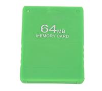 Yctze Tarjeta de Memoria para Juegos de Alta Velocidad de 64 MB para - Tarjeta de Datos Compatible con Plug & Play FMCB1.966 para Guardar Juegos sin Esfuerzo (GREEN)