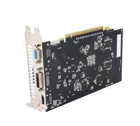 Yctze Tarjeta de Pulgones de Juegos 750TI 4GB 5-4K HD Salida, Ventiladores Duales, 28 bits para el Rendimiento Ulti. (GTX750TI 4GB)