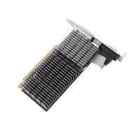 Yctze Tarjeta Gráfica GT710 4G GDDR3 de 64 bits con Salida VGA DVI, Compatible con Resolución 3840x2160 para Juegos de PC, PCI Express X16 2.0, Compatible con DirectX 11