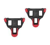 Yctze TB-011 Calas para Bicicleta de Carretera con 6 Grados - Juego de Calas para Pedales de Ciclismo con Bloqueo Automático Máxima Comodidad y Estabilidad, Construcción de ABS y Acero Inoxidable,