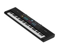 Yctze Teclado Piano de 61 Teclas para Niños de 1 10 ñOS y Principiantes,Disposición Realista Piano para Práctica,6 Demos 16 Tonos 6 Ritmos,Alimentado por USB con Micrófono y