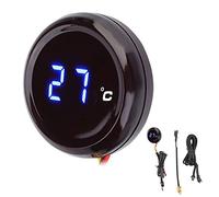 Yctze Termómetro de motocicleta, termómetro digital medidor de temperatura del agua para MT-03 / / X-R600 (Azul) for marcador de temperatura moto, reloj de temperatura agua para coche, yamah