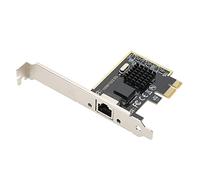 Yctze TXA073 Tarjeta de Red 2.5G PCI E Gigabit Ethernet Gaming 10 100 1000M 2.5Gbps con Puerto RJ45 Suministros de Computadora para Jugadores Usuarios de Hogar y Oficina Juegos con