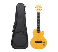 Yctze Ukelele Eléctrico de 23 Pulgadas para Adultos Principiantes Que Aprenden Música Conectividad Bluetooth Compatible con Instrumentos Equipados con Pastillas Procesamiento de