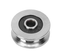 Yctze V Groove Roller Bearing 10pcs High Precision Durable Steel Guide Rail