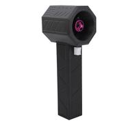 Yctze Ventilador Eléctrico Soplador Seco de Chorro Portátil de 18000 RPM con Empuje y Velocidad de 1400 G para Soplado y Blanco (blanco negro)