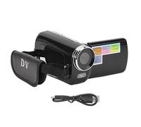 Yctze Videocámara Digital Portátil, Pantalla Táctil IPS, Grabadora DV con Zoom Digital 4X para Grabar Recuerdos de Viajes