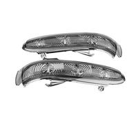 Yctze w220 mirror light Señal de de espejo, 1 par de luces de señal de con indicador de espejo retrovisor para W220 S-Class W215 CL-Class Ensambles de señal de Lentes