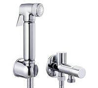 YCVAWEOD Adjunto de Bidet para el Inodoro Ducha Manual para la Mano para el Inodoro Kit de rociador del pañal LWX